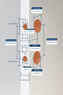 36 x 80 Antique Fiberglass Entry Door