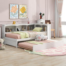 Daybed With Trundle, Storage Cabinets, USB Ports by Unique Piece Furniture