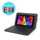 KOCASO Generic USB Keyborad & Leather Case Cover for MX780 Tablet PC in Black