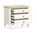 Echo Isles - Drawer Nightstand - Sea Pearl And Driftwood by Unique Piece Furniture