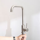 24" Stainless Steel Washing Sink With Faucet Hoses And Drain Head Only (Update) - Silver by HouseOfZazla