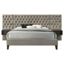 Kiah - Platform Bed With Floating Nightstands by HouseOfZazla