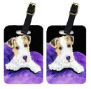 Fox Terrier Luggage Tag