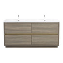 Bathin Freestanding Bathroom Vanity With Double Sinks by HouseOfZazla