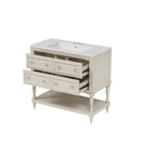 Bathroom Vanity Cabinet With Undermount Sink - 4 Drawer Set by HouseOfZazla