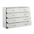 Modern Drawer Dresser For Bedroom, Ample Storage Wide Chest Of Drawers by Unique Piece Furniture