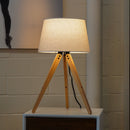 Decorative LED Desk Lamp, 3 Legged - Natural by HouseOfZazla