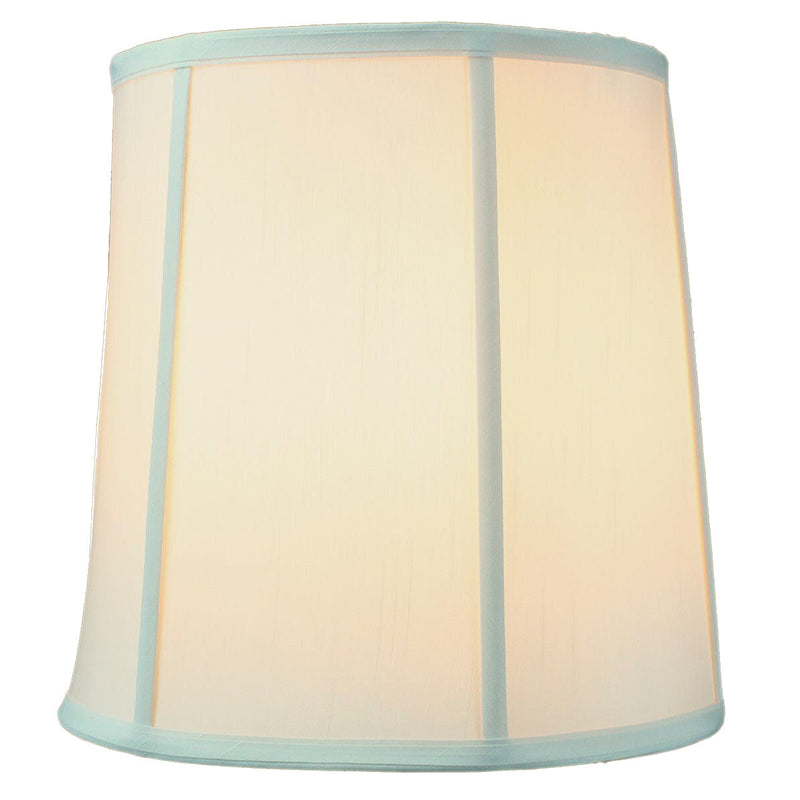 12"W x 12"H Egg Shell Shantung Drum Lampshade