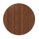 47 Inch Round MDF Dining Table for 4, Modern Farmhouse Style by HouseOfZazla