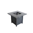 Outdoor Fire Pit Table With Lid - Gray by HouseOfZazla