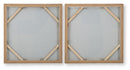 Bexlen - Wall Art Set (Set of 2) - Tan / Taupe / Black