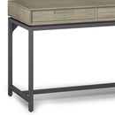 Banting - Mid Century Wide Desk, Handcrafted