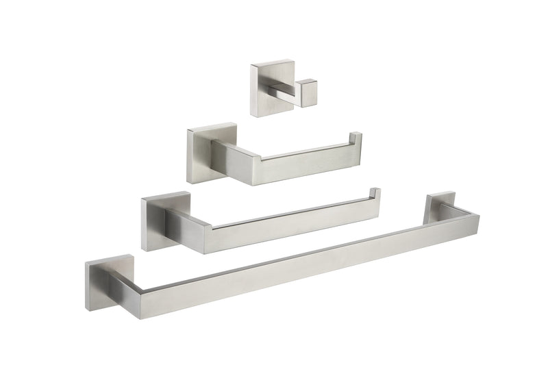 4- Piece Bathroom Hardware Set