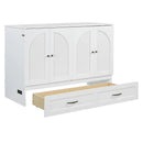 Murphy Bed With Large Drawers by Unique Piece Furniture