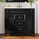Bathroom Vanity Cabinet With 2 Soft Closing Doors And 2 Drawers by Unique Piece Furniture