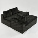 Multifunctional Sofa, Side-By-Side Or Facing Each Other