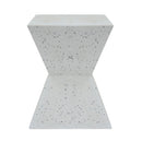 14.75" Lightweight Concrete Outdoor Accent Table by HouseOfZazla