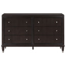 Emberlyn 6-drawer Dresser Brown
