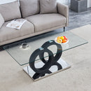 Minimalist Coffee Table - Black by HouseOfZazla