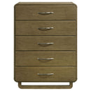 Tully - 5 Drawer Chest - Nutmeg Brown by HouseOfZazla