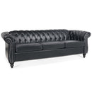 Man Cave 84.65' Arm Chesterfield Three Seater Sofa