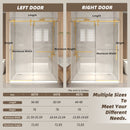 44-48" x 76" Frameless Sliding Shower Door by HouseOfZazla
