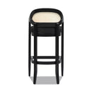 Americana - Mid-Century Modern Cane Back Counter Stool by HouseOfZazla