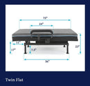 Adjustable Sleep To Stand Bed With Convenient Lift Assist by HouseOfZazla