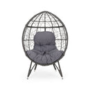 Cosmos - Round Hammered Iron Teardrop Chair