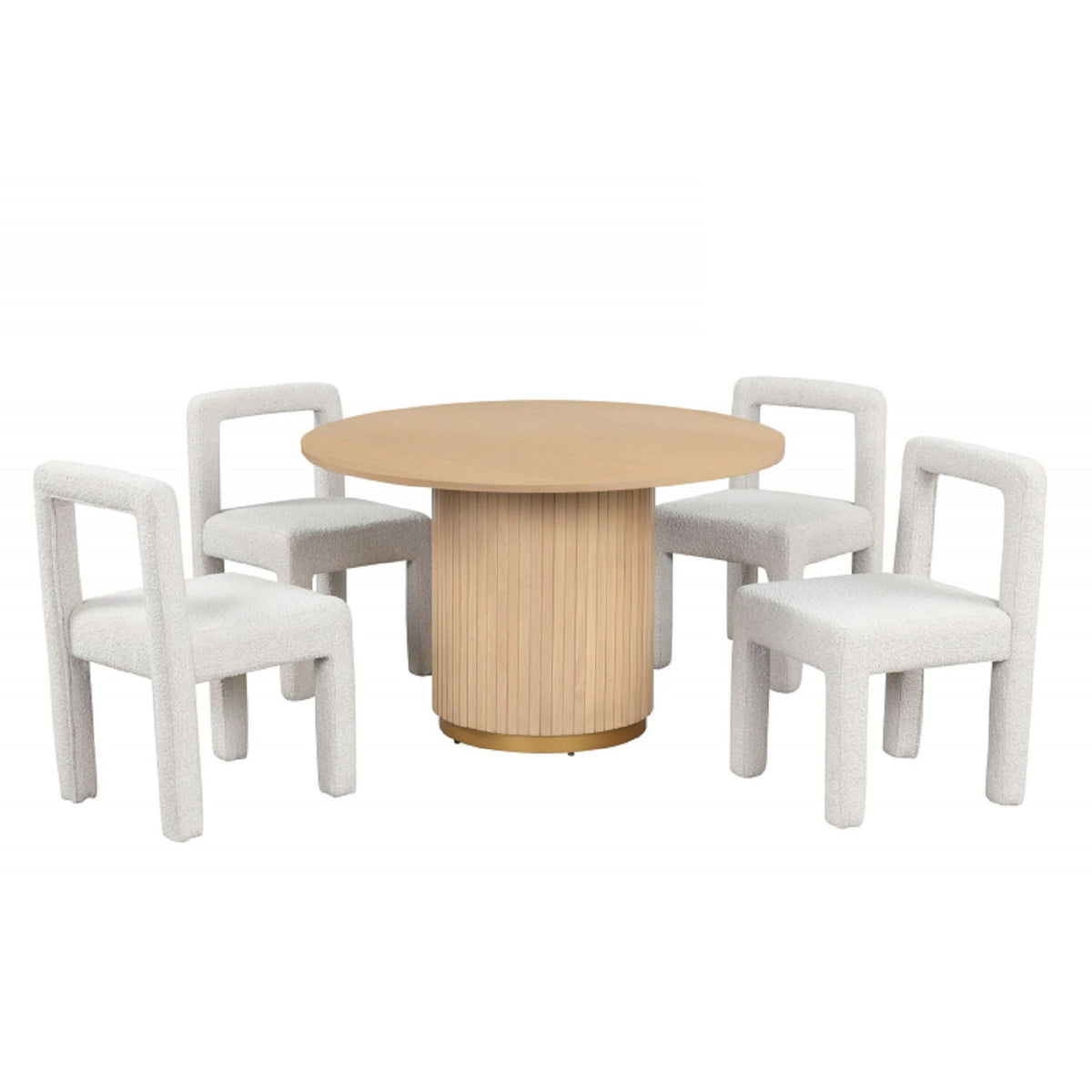 Dining Chairs With Square Open Back (Set of 2), photo 9 of 13