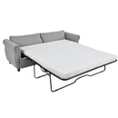 80.7" 2-in-1 Sofa Bed Sleeper with Large Memory Mattress(63"x70.9x3.3 inch), for Living Room Spaces Bedroom
