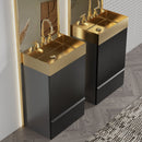 Gada 20" Striped Matt Bathroom Vanity