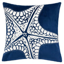 Seastar Starfish Pillow Cover - Indigo by Unique Piece Furniture