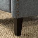 Westeros Wing Back Fabric Upholstered Recliner by Unique Piece Furniture