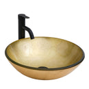 Vessel Sink With Faucet And Pop-Up Drain by HouseOfZazla
