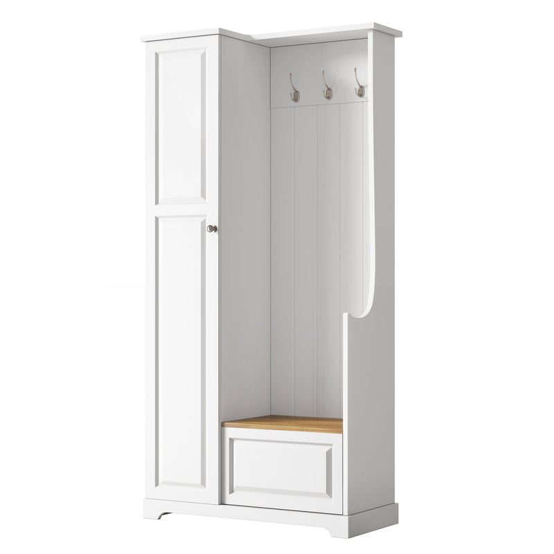 Stylish Design Hall Tree with Flip-Up Bench, photo 9 of 10