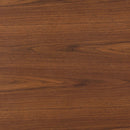 Duncan - 2 Piece Coffee Table Set With Sculpted Bases - Walnut by HouseOfZazla