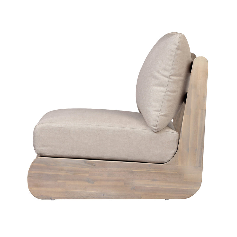 Outdoor Acacia Lazy 5 Seater Chat Set, photo 10 of 10