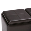 Avalon - Multi Functional Storage Ottoman by Unique Piece Furniture
