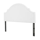 Catherine Upholstered King Headboard, Antique