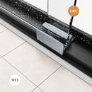 50-54W x 70H Semi-Frameless Double Sliding Shower Door by HouseOfZazla