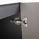 Contemporary Freestanding Bathroom Vanity With Resin Sink & Soft-Close Cabinet Doors by HouseOfZazla
