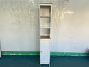 Tall Bathroom Storage Cabinet with Reversible Door