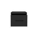 Floating Nightstand, Space Saving Design With Handy Drawer And Surface - Black by Unique Piece Furniture