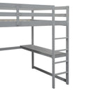 Loft Bed With Built In Wardrobe, Shelves And Drawers by HouseOfZazla