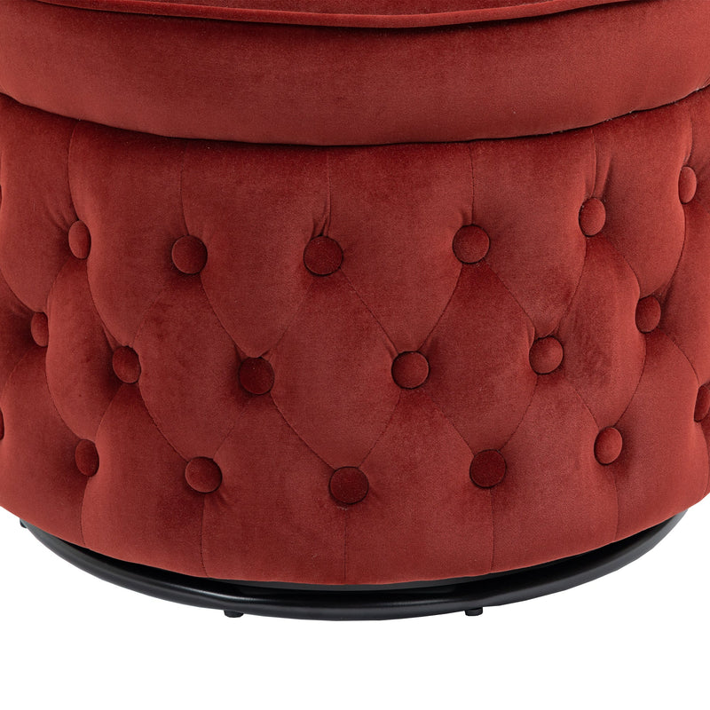 360 Degree Swivel Cuddle Barrel Accent Sofa Chairs, Round Armchairs with Wide Upholstered, Fluffy Velvet Fabric Chair for Living Room, Bedroom, Office, Waiting Rooms