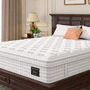12'' Hybrid Mattress with Memory Foam & Pocket Springs for Pressure Relief by HouseOfZazla