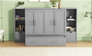 Murphy Bed With Shelves, Drawers And USB Ports by HouseOfZazla