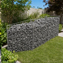 Galvanized Steel Gabion Basket with 3 Compartments