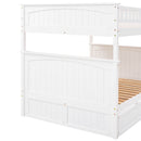 Bunk Bed With Twin Size Trundle, Guardrails by HouseOfZazla